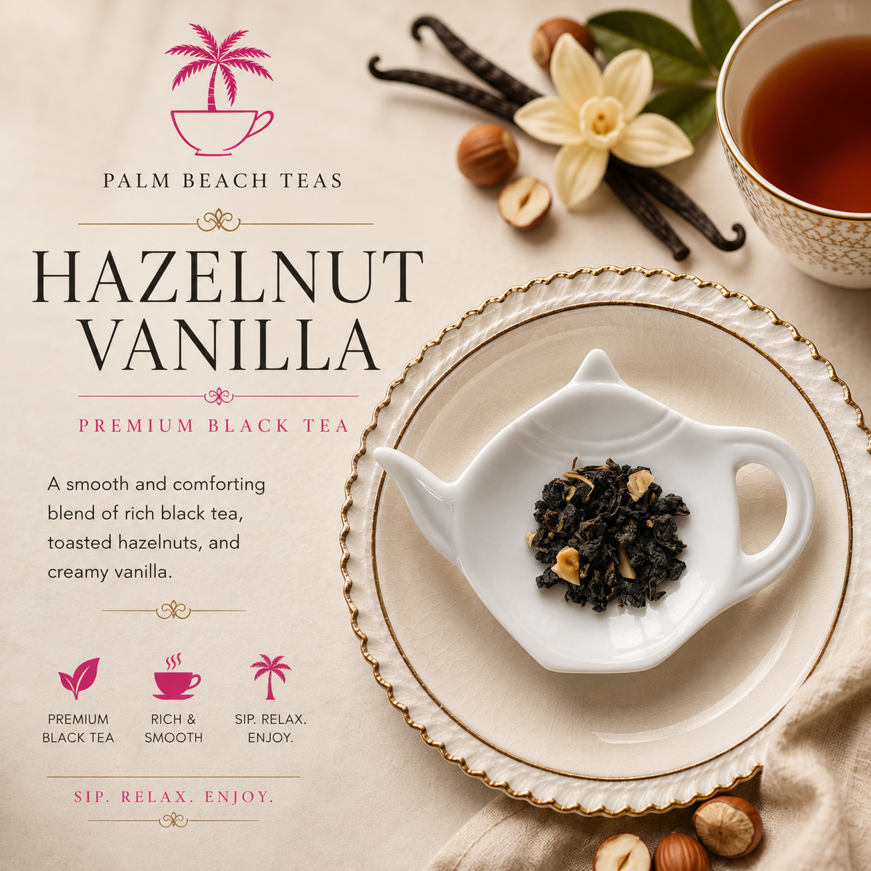 Hazelnut Vanilla Oolong