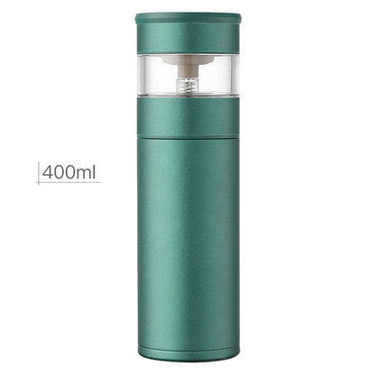 Tea-water Separation Stainless Steel One-key Tea-water Separation Tea Cup
