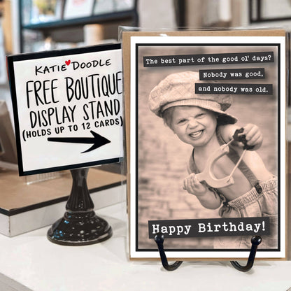 Birthday Cards, Greeting Cards, Funny Cards with Display: No