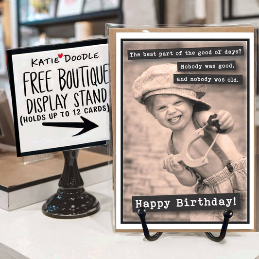Birthday Cards, Greeting Cards, Funny Cards with Display: No