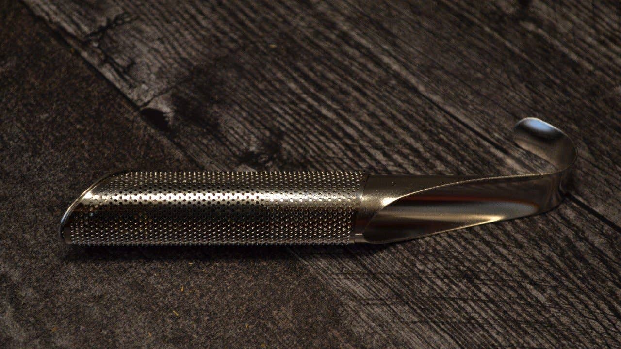 Silver Sliding Tea Infuser