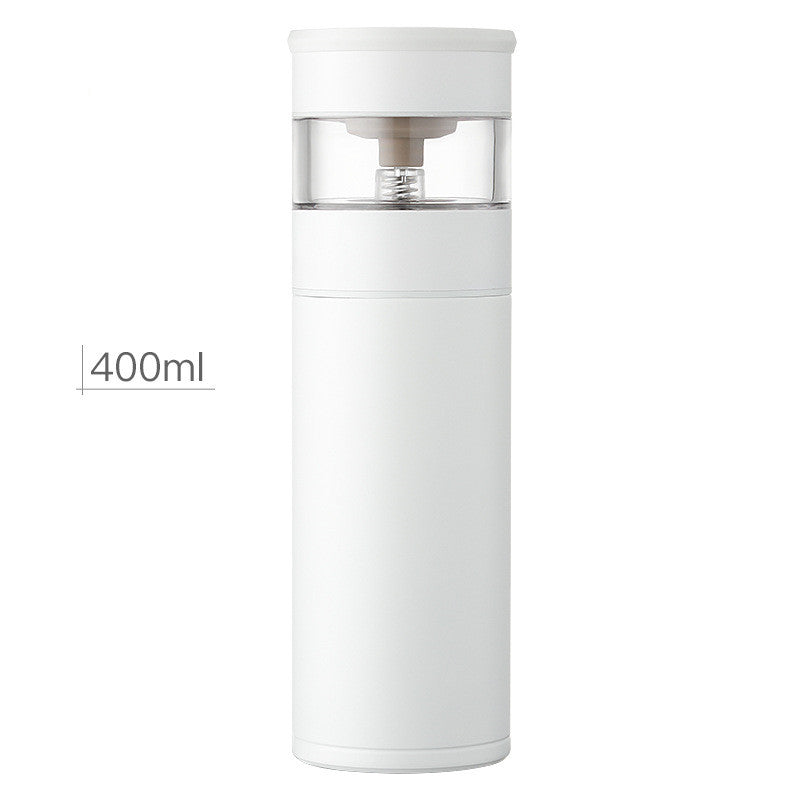 Tea-water Separation Stainless Steel One-key Tea-water Separation Tea Cup
