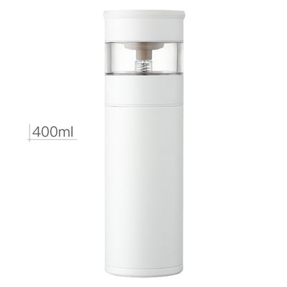 Tea-water Separation Stainless Steel One-key Tea-water Separation Tea Cup