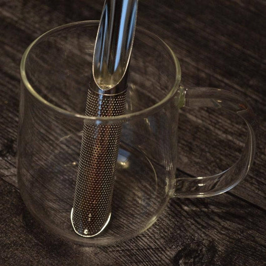 Silver Sliding Tea Infuser