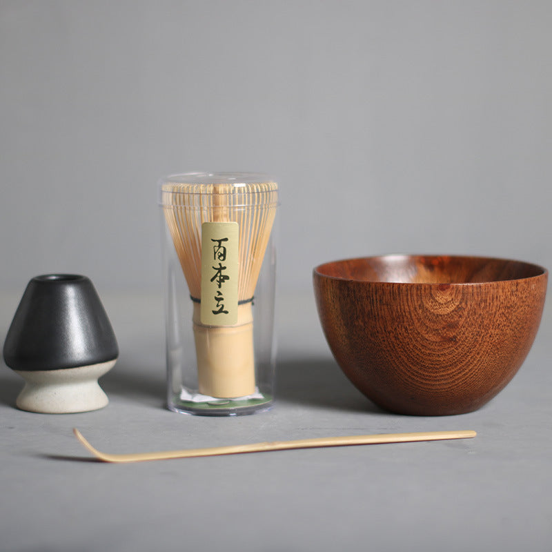 Tea Whisk Matcha Brush Bamboo Scraper For Cleaning Tea Vessels Tea Whisk Suit